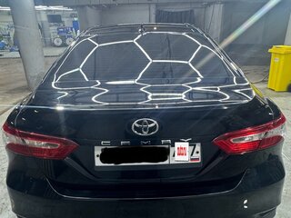 2018 Toyota Camry VIII (XV70), чёрный, 1820000 рублей, вид 4