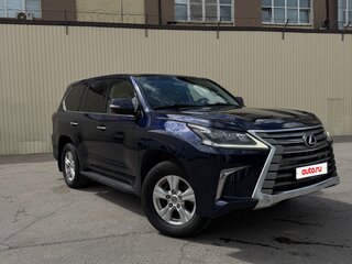2016 Lexus LX 450d III Рестайлинг 2, синий, 6650000 рублей, вид 3