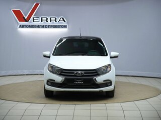 2018 Lada (ВАЗ) Granta I Рестайлинг, белый, 650000 рублей, вид 2