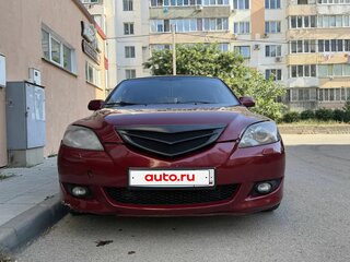 2006 Mazda 3 I (BK) Рестайлинг, красный, 480000 рублей, вид 1