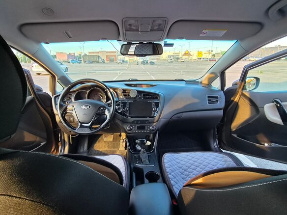 2012 Kia Ceed II, коричневый - вид 4