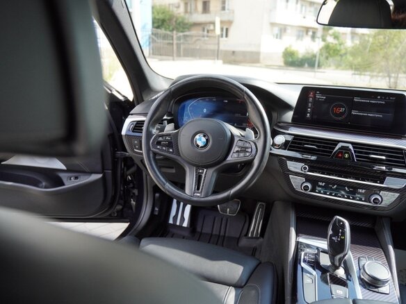 2020 BMW 5 серии 540i xDrive VII (G30/G31/G38) Рестайлинг, синий, 6199000 рублей - вид 13