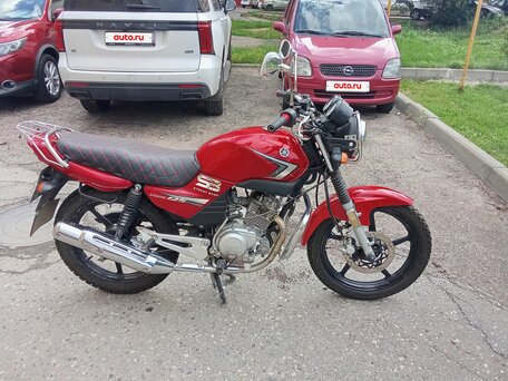 2013 Yamaha YBR125, красный, 150000 рублей, вид 2