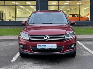2013 Volkswagen Tiguan I Рестайлинг, красный, 1365000 рублей, вид 2