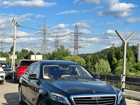 2015 Mercedes-Benz S-Класс 500 Long VI (W222, C217), чёрный, 2700000 рублей - вид 29
