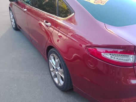 2015 Ford Fusion (North America) II, пурпурный, 1000000 рублей, вид 4