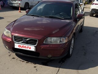 2006 Volvo S60 I Рестайлинг, красный, 560000 рублей, вид 2