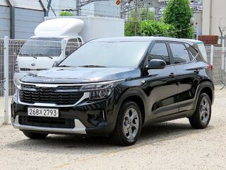 2023 Kia Seltos I Рестайлинг, чёрный, 1780200 рублей, вид 2