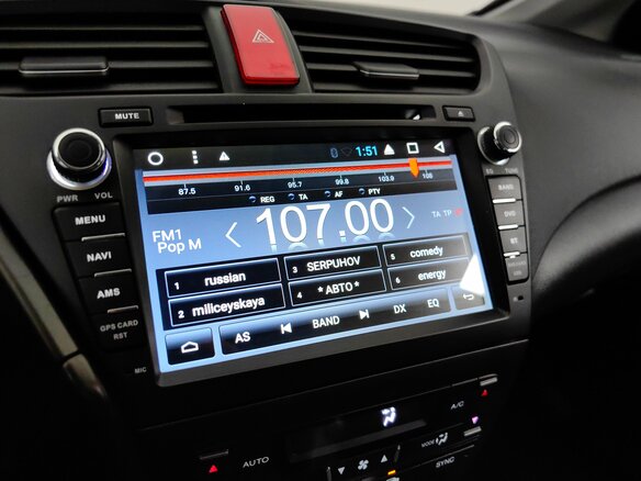 2012 Honda Civic IX, чёрный - вид 14