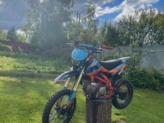 2022 Kayo Evolution YX140EM, голубой, 90000 рублей, вид 1