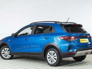 2021 Kia Rio X IV Рестайлинг, синий, 1559000 рублей, вид 4