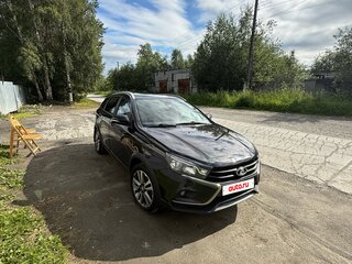 2019 Lada (ВАЗ) Vesta SW Cross I, чёрный, 890000 рублей, вид 3