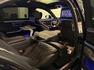 2026 Mercedes-Benz S-Класс 580 Long 4MATIC VII (W223) Рестайлинг, чёрный, 32755000 рублей, вид 3