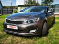 2014 Kia Optima III Рестайлинг, бежевый, 1125000 рублей - вид 2