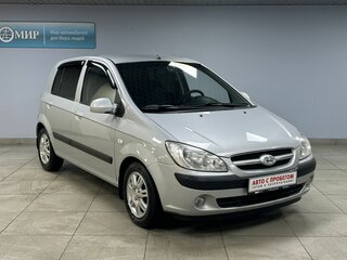 2008 Hyundai Getz I Рестайлинг, серебристый, 570000 рублей, вид 3