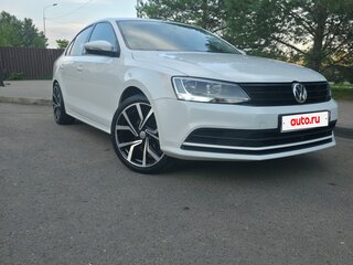 2015 Volkswagen Jetta VI Рестайлинг, белый, 1350000 рублей, вид 1