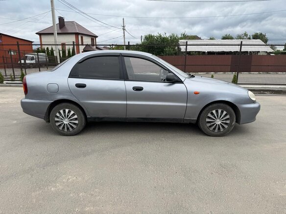 2007 Chevrolet Lanos I, серебристый - вид 3