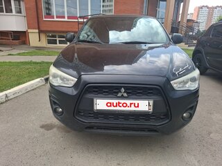 2013 Mitsubishi ASX I Рестайлинг, чёрный, 850000 рублей, вид 1
