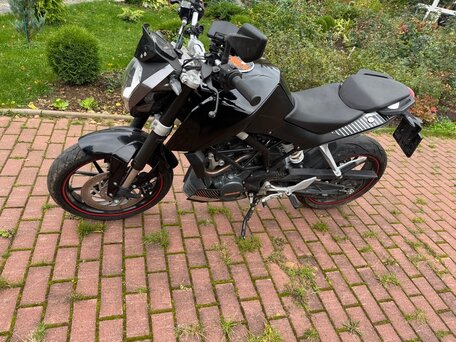 2014 KTM 125 Duke, чёрный, 230000 рублей, вид 2
