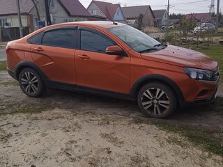 2018 Lada (ВАЗ) Vesta Cross I, оранжевый, 850000 рублей, вид 5