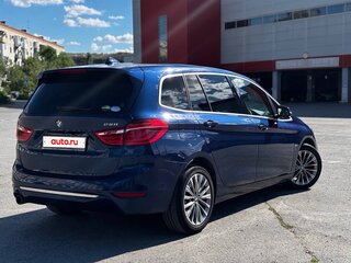 2018 BMW 2 серии Gran Tourer Gran Tourer 218i F46 Рестайлинг, синий, 1490000 рублей, вид 2