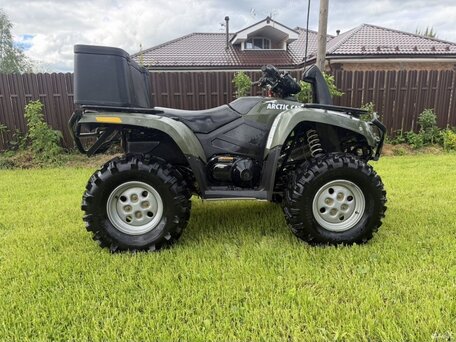 2013 Arctic Cat 500 Series, зелёный, 535000 рублей, вид 4
