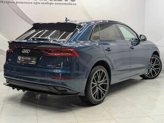 2019 Audi Q8 45 TDI I (4M), синий, 5350000 рублей, вид 5