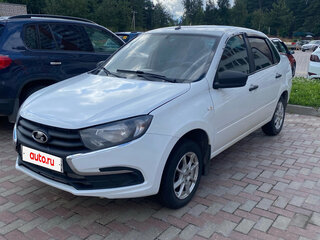 2020 Lada (ВАЗ) Granta I Рестайлинг, белый, 420000 рублей, вид 1