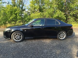 2008 Saab 9-3 II Рестайлинг, чёрный, 550000 рублей, вид 2