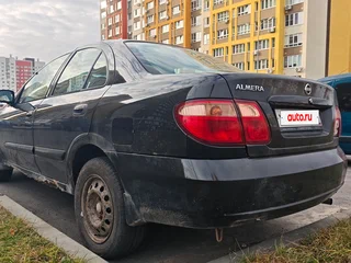 2006 Nissan Almera II (N16) Рестайлинг, чёрный, 180000 рублей, вид 4