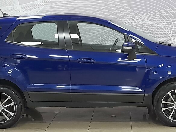 2018 Ford EcoSport II Рестайлинг, синий, 1170000 рублей - вид 2