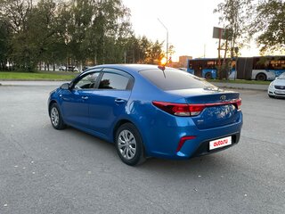 2017 Kia Rio IV, синий, 1100000 рублей, вид 3