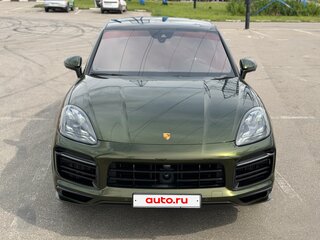 2021 Porsche Cayenne E-Hybrid Coupé III, зелёный, 11499000 рублей, вид 4