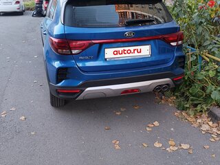2021 Kia Rio X IV Рестайлинг, синий, 1455000 рублей, вид 4