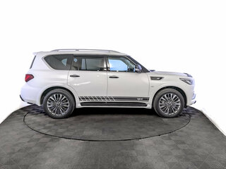 2019 Infiniti QX80 I Рестайлинг 2, белый, 6805000 рублей, вид 4
