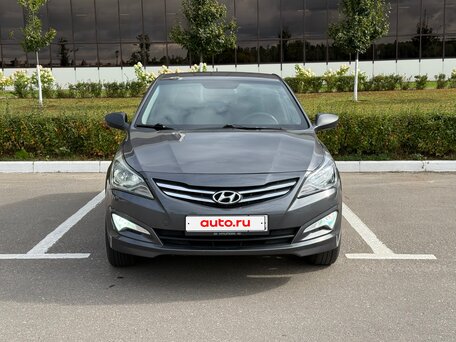 2015 Hyundai Solaris I Рестайлинг, серый, 890000 рублей, вид 1