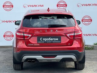 2019 Lada (ВАЗ) Vesta SW Cross I, красный, 808000 рублей, вид 4
