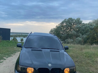 2001 BMW X5 4.4i I (E53), чёрный, 700000 рублей, вид 3