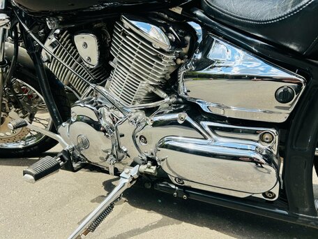 2003 Yamaha XVS1100, чёрный, 480000 рублей, вид 3