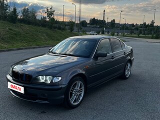 2002 BMW 3 серии 320i IV (E46) Рестайлинг, серый, 750000 рублей, вид 1