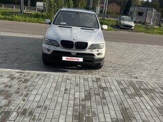 2004 BMW X5 3.0d I (E53) Рестайлинг, серебристый, 970000 рублей, вид 1