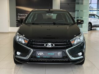 2017 Lada (ВАЗ) Vesta I, чёрный, 707000 рублей, вид 2