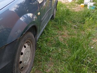 2010 Renault Logan I Рестайлинг, синий, 270000 рублей, вид 3