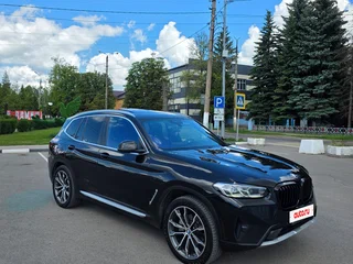 2022 BMW X3 30i xDrive III (G01) Рестайлинг, чёрный, 3100000 рублей, вид 2