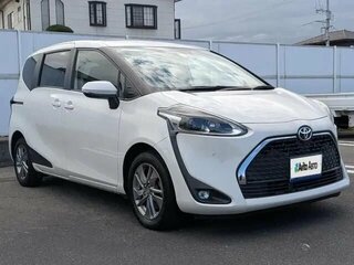 2019 Toyota Sienta II Рестайлинг, белый, 1070000 рублей, вид 4