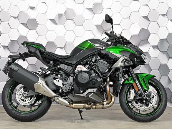 2025 Kawasaki Z H2, зелёный, 1799000 рублей - вид 2