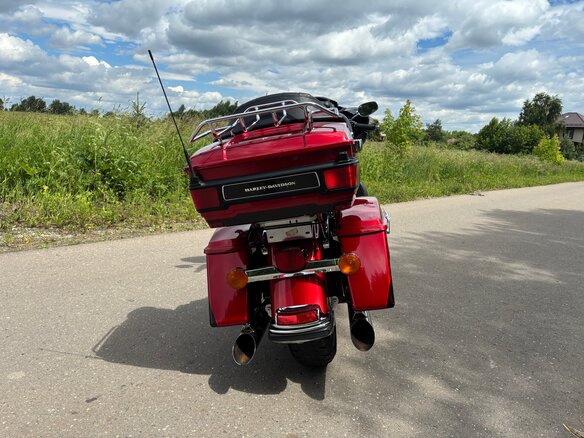 2012 Harley-Davidson Electra Glide, красный, 1000000 рублей - вид 5
