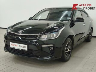2017 Kia Rio III Рестайлинг, чёрный, 1186000 рублей, вид 3