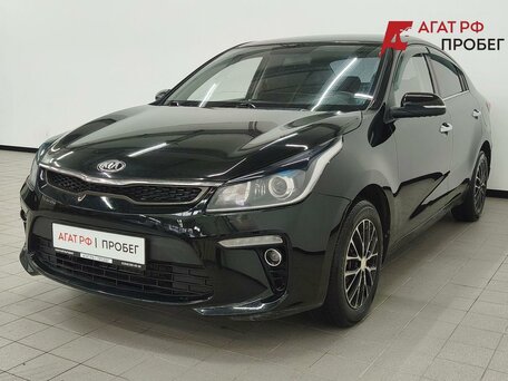 2017 Kia Rio III Рестайлинг, чёрный, 1169000 рублей, вид 3