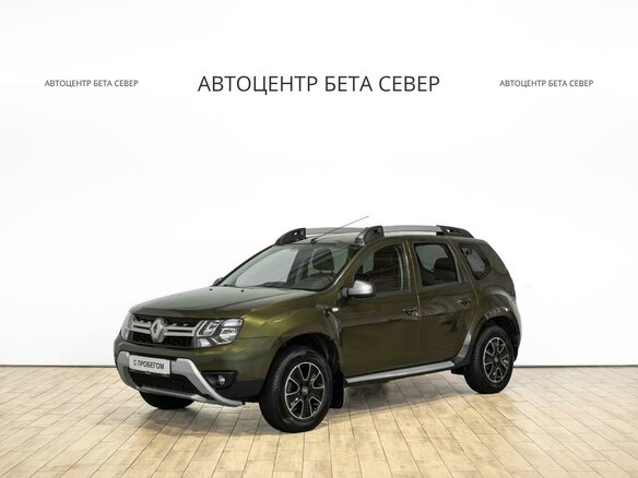 2017 Renault Duster I Рестайлинг, зелёный, 1478000 рублей